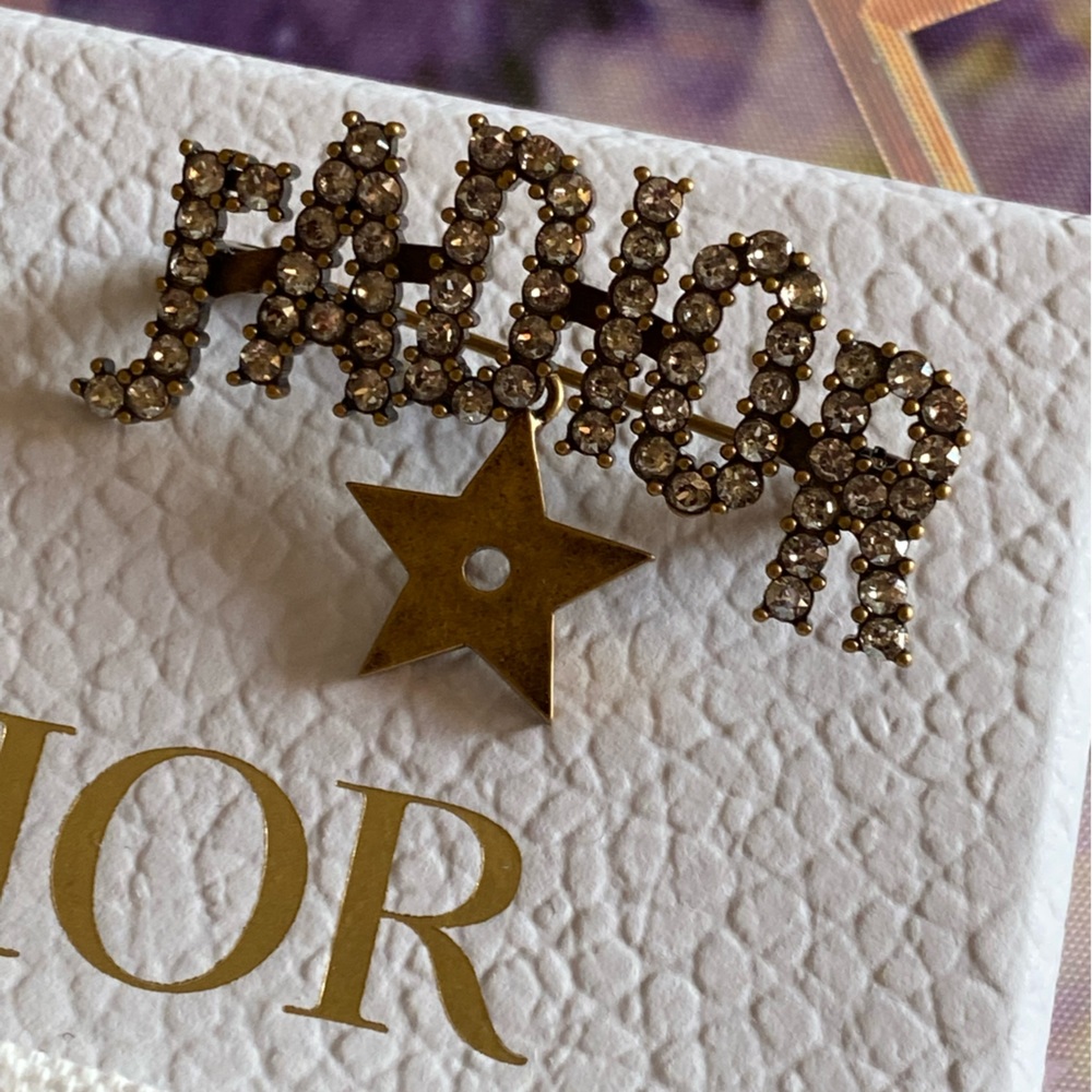 NWT CHRISTIAN DIOR J’Adior Pin Brooch